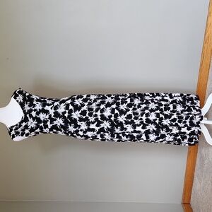 Apt 9 Sun Dress Size Petite Extra Small Black & White Floral